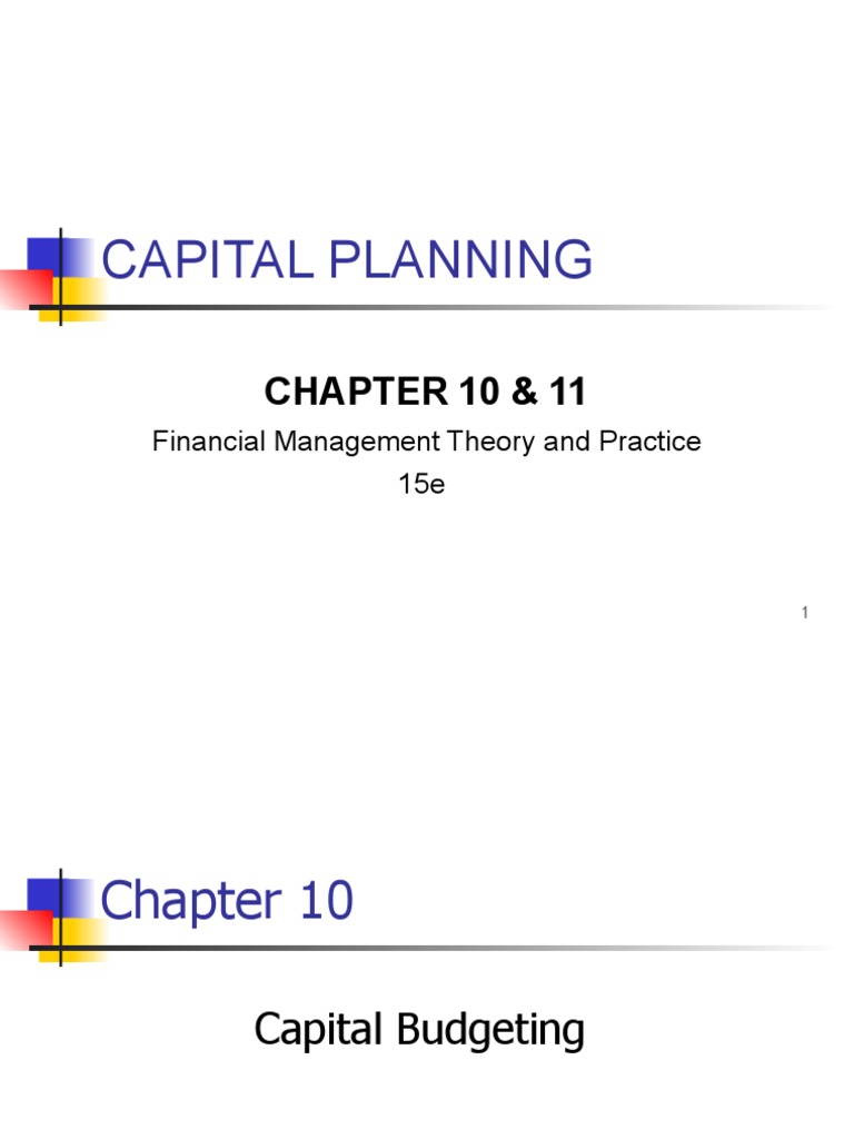 Sesion 11 Chapter 10 Dan 11 | PDF | Capital Budgeting | Net Present Value