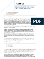 The Environmental Impact of The Animal Product Processing Industries