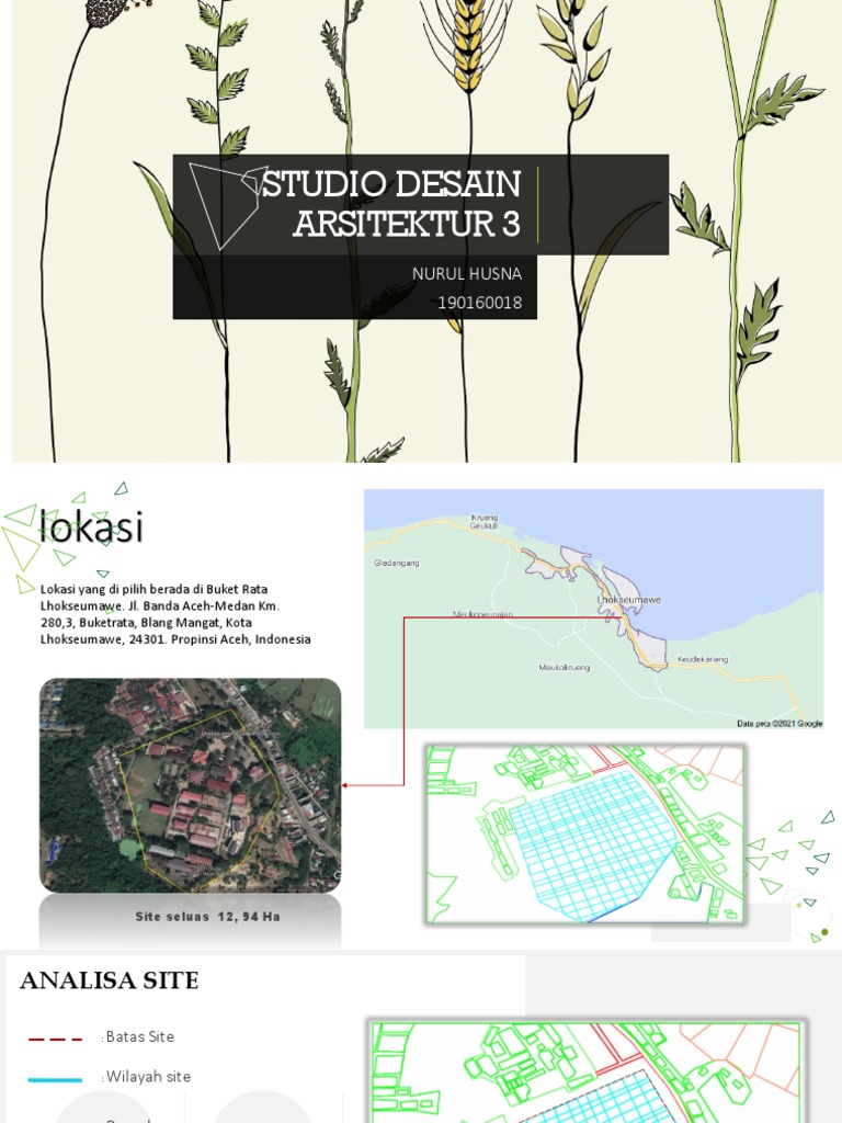 Studio Desain Arsitektur 3. | PDF