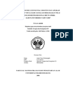 Metode Doubel Exponential Smooting Dan Aplikasi Microsoft Visual Basic 6.0 Dalam Meramalkan Nilai Produk Domestik Regional Bruto (PDRB) Kabupaten Brebes Tahun 2006