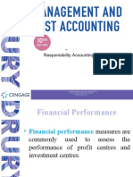 Chapter 5 Responsibility Accounting and Performance Measurement