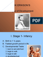 Erik Erikson's Stages of Development