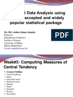 Week#3-Computing Measures of Central Tendency