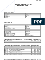 Status Report Trans and Engine