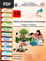 Media and Information Technology: Department of Education