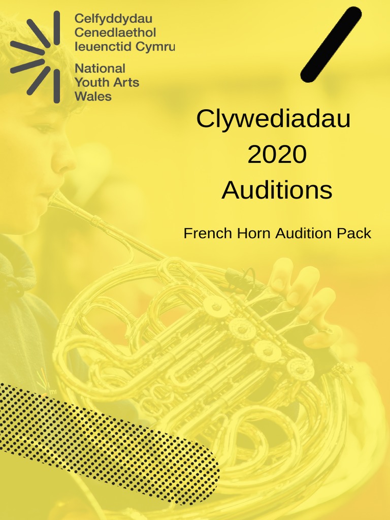 French Horn Audition Pack PDF Audition Orchestras