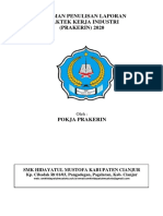 PEDOMAN PENULISAN LAPORAN PRAKTEK KERJA Industri Hito