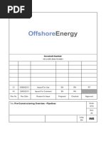 OE CORP ENG TN 0001 Rev C1 Pre Commissioning Overview Pipelines