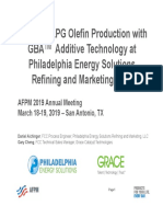 2019 AFPM Annual Meeting - Selective LPG Olefin Production With GBA at PES