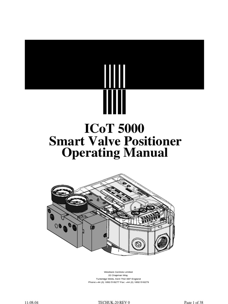 Westlock IOM TECHUK20 ATEX ICoT 5000 PDF Electrical Connector Switch