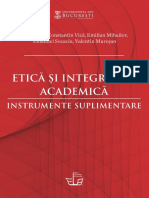 Etica Si Integritate Academica Instrumente Suplimentare