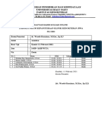 Absen Bimbingan 11 Februari 2021 (Dr. Waode Harniana, M.Kes, SP - KJ) .