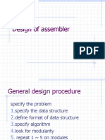 Design of Assembler