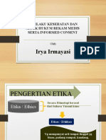 Perilaku Kesehatan Dan Aspek Hukum Rekam Medis Serta Informed Consent