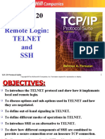 Remote Login: Telnet and SSH: TCP/IP Protocol Suite