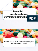 Distribusi Obat Udd Odd Dan Resep Perorangan