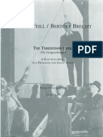 The Threepenny Opera Piano Vocal Score