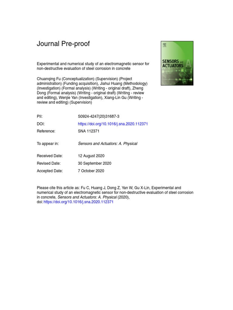 Journal PreProof Sensors and Actuators A. Physical PDF Corrosion