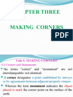 CHAP 3 Marking Corners