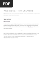 What Is DNS - How DNS Works - Cloudflare