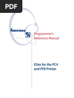 ESim For The PC4 and PF8 Printer