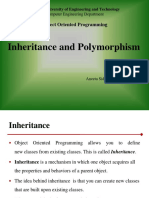 Inheritance and Polymorphism: Object Oriented Programming