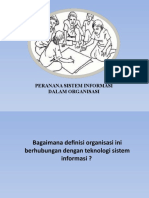 12.Peranan Sistem Informasi Dalam Organisasi