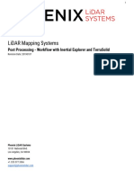 Phoenix LiDAR Systems Post Processing Workflow 20190107