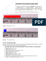 Rhyse Olney - Scientific Measurement Classroom Scavenger Hunt