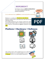 Platform Dependency