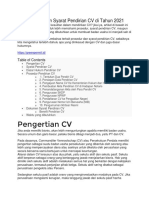 Prosedur Dan Syarat Pendirian CV Di Tahun 2021