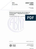 NBR 15569 2020 - Sistema de Aquecimento Solar de Água em Circuito Direto