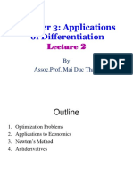 C32 - Applications of Derivatives - Part 2