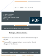 Management of Systemic Sclerosis