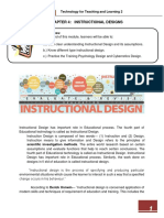 Instructional Design Models and Assumptions