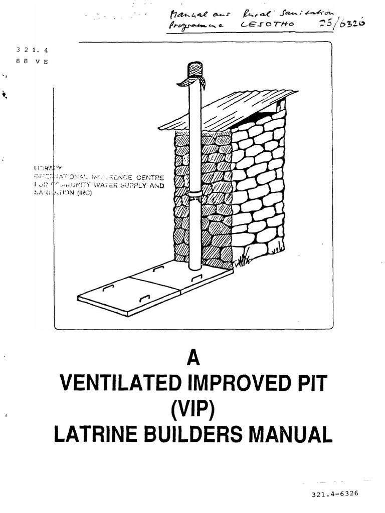 VIP Latrine Construction Manual | PDF | Civil Engineering | Building ...