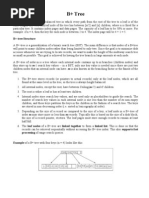 DBMS-B+ and B Trees