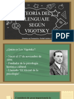 Teoría Del Lenguaje Según Vigotsky