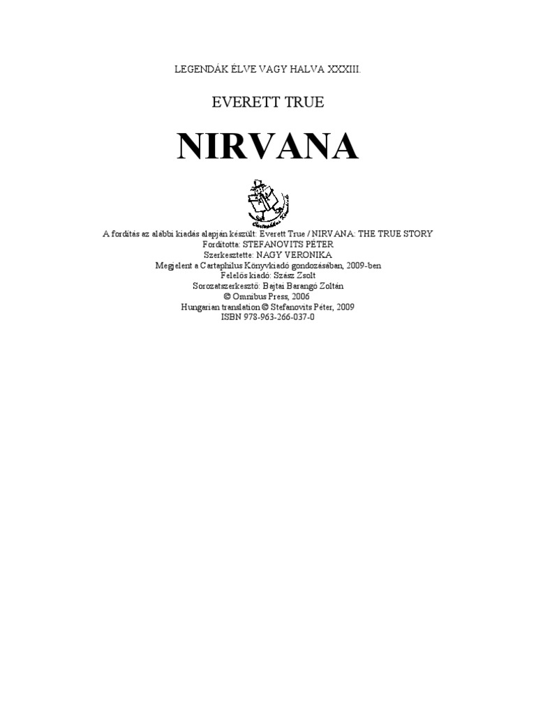 Everett True - Nirvana | PDF
