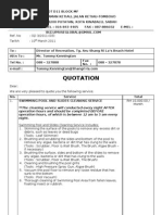 Price Quotation Format