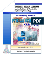 Lab Manual Physical Chemistry 2018