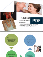 Osteoartritis: Curso: Reumatologia Alumnos: - Quintana Coloma, Enrique - QUISPE HUILLCA, Alexandra