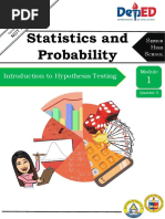 Statistics and Probability - Q2 - M1