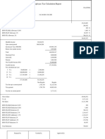 Employee Tax Calculation Report