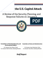 Report Examining the Jan 6 Us Capitol Attack