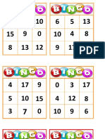 Bingo de Numeros