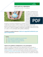 Politica Ambiental Que Es y Ejemplos 42.html