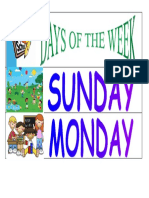 Days of The Week 2
