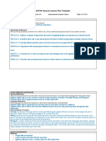 Edtpa General Lesson Plan Template: - 8 Number of Students: 4-5