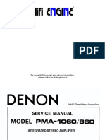 Hfe Denon Pma-860 1060 Service